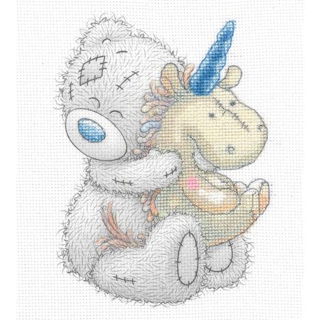 Unicorn Snuggles Me to You Bear Cross Stitch Kit £17.99